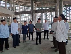 Ronny Harap Pembangunan Ulang Masjid Al Amin Tahun ini Rampung