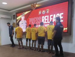 Polres Sintang Ungkap Lima Kasus Sepanjang Agustus 2025