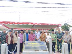 Desa Kebong Jadi Contoh Desa Sadar Kerukunan, Prasasti Resmi Diletakkan