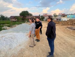 Andreas : Pelebaran Jalan LM Akan Meningkatkan Perekonomian Masyarakat