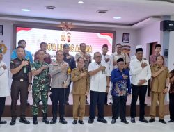Polres Sintang Gelar Doa Bersama Lintas Agama, Bupati Imbau Warga Tahan Euforia Tahun Baru