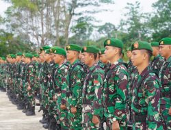 Korem 121/Abw Gelar Apel Siaga Jelang May Day di Sintang