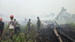 Tim Gabungan Padamkan Titik Api di Perbatasan Sintang-Sekadau