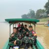 Bukan Sekadar Sosialisasi, Jenderal Bintang Satu Susuri Sungai Hadang Karhutla