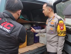 Kapolres Sintang Temukan Tangki Siluman Saat Awasi Distribusi BBM