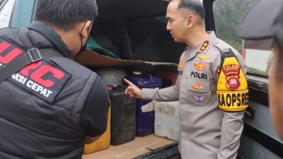 Kapolres Sintang Temukan Tangki Siluman Saat Awasi Distribusi BBM