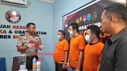 Polres Sintang Ungkap Empat Kasus Sabu, Sita 116,40 Gram